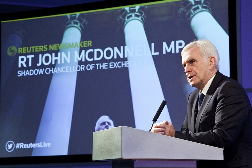 Reuters Newsmaker with RT Hon John McDonnell, Shadow Chancellor of the Exchequer